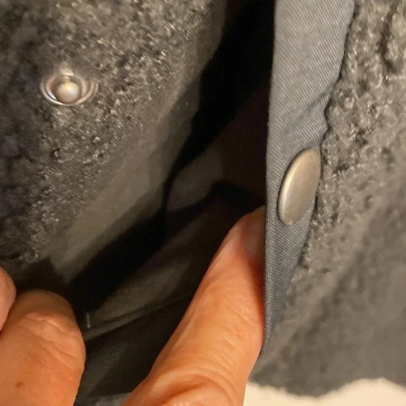 Good fellow & Co. Gray polar Fleece With Snaps Size L - Picture 5 of 8
